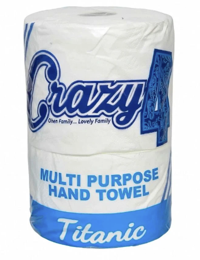 Crazy 4 Titanic multi purpose hand towel